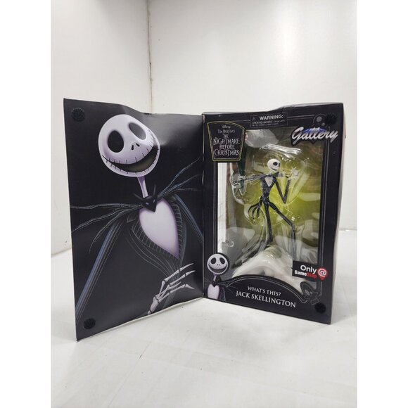 Nightmare Before Christmas What's This? Jack Skellington Gallery Game Stop New - Picture 1 of 12